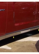 Quality Automotive Accessories 4-Piece Stainless Steel Rocker Panel Trim On the rocker Dodge Charger 4-Door Sedan 2011-2016                                     - TH51910 - Image 3