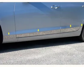 Quality Automotive Accessories 8-Piece Stainless Steel Rocker Panel Trim Lower Kit Cadillac ATS 4-Door Sedan 2013-2018