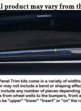 Quality Automotive Accessories 6-Piece Stainless Steel Rocker Panel Trim Full Kit BMW 3 Series 4-Door Sedan 1992-1995                                     - TH92905 - Image 3