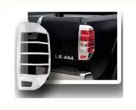 Quality Automotive Accessories 2-Piece Chrome Plated ABS plastic Tail Light Bezels Nissan Frontier 2-Door 4-Door 2005-2021