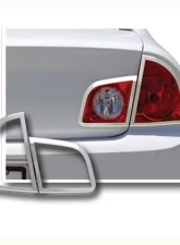 Quality Automotive Accessories 4-Piece Chrome Plated ABS plastic Tail Light Bezels Chevrolet Malibu 4-Door Sedan 2008-2012                                     - TL48105 - Image 3