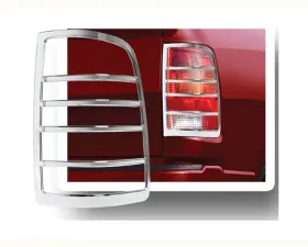 Quality Automotive Accessories 2-Piece Chrome Plated ABS plastic Tail Light Bezels Ram Trucks Ram 2-Door 4-Door 2009-2012