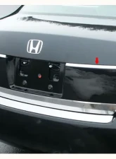 Quality Automotive Accessories 2-Piece Stainless Steel Trunk Hatch Accent Trim Honda Accord 4-Door Sedan 2008-2010                                     - TP28281 - Image 3