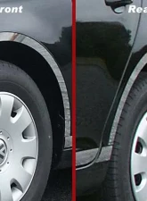Quality Automotive Accessories 4-Piece Stainless Steel Wheel Well Accent Trim Volkswagen Jetta 4-Door Sedan 2005-2010                                     - WQ25665 - Image 3