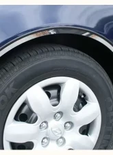 Quality Automotive Accessories 4-Piece Stainless Steel Wheel Well Accent Trim Hyundai Elantra 4-Door Sedan 2007-2010                                     - WQ27340 - Image 3
