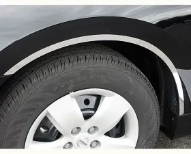 Quality Automotive Accessories 4-Piece Stainless Steel Wheel Well Accent Trim Nissan Altima 4-Door Sedan 2007-2012