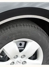 Quality Automotive Accessories 4-Piece Stainless Steel Wheel Well Accent Trim Nissan Altima 4-Door Sedan 2007-2012                                     - WQ27550 - Image 3