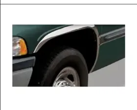 Quality Automotive Accessories 4-Piece Molded Stainless Steel Wheel Well Fender Trim Molding Dodge Ram 2-Door 4-Door 1994-2001