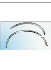 Quality Automotive Accessories 4-Piece Molded Stainless Steel Wheel Well Fender Trim Molding Chevrolet Trailblazer 4-Door SUV 2002-2009                                     - WZ42291 - Image 3