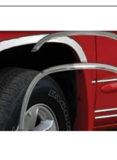 Quality Automotive Accessories 4-Piece Molded Stainless Steel Wheel Well Fender Trim Molding Dodge Dakota 2-Door 4-Door 2005-2011                                     - WZ45990 - Image 3