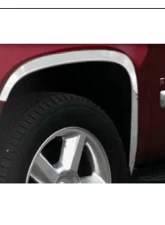 Quality Automotive Accessories 4-Piece Molded Stainless Steel Wheel Well Fender Trim Molding Chevrolet Avalanche 4-Door Z71 2007-2013                                     - WZ47186 - Image 3