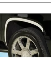 Quality Automotive Accessories 4-Piece Molded Stainless Steel Wheel Well Fender Trim Molding Cadillac Escalade 4-Door ESV 2007-2014                                     - WZ47256 - Image 3