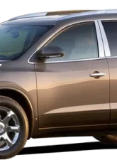 Quality Automotive Accessories 1-Piece Stainless Steel Gas Door Cover Trim Buick Enclave 4-Door SUV 2008-2017                                     - GC48530 - Image 2