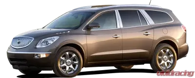 Quality Automotive Accessories 1-Piece Stainless Steel Gas Door Cover Trim Buick Enclave 4-Door SUV 2008-2017 - GC48530