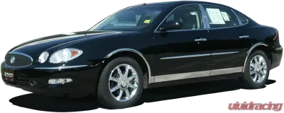 Quality Automotive Accessories 4-Piece Molded Stainless Steel Wheel Well Fender Trim Molding Buick LaCrosse 4-Door Sedan 2005-2009 - WZ45520