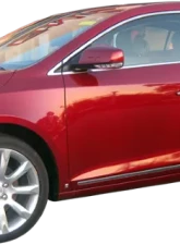 Quality Automotive Accessories 1-Piece Stainless Steel Gas Door Cover Trim Buick LaCrosse 4-Door Sedan 2010-2016                                     - GC50520 - Image 2