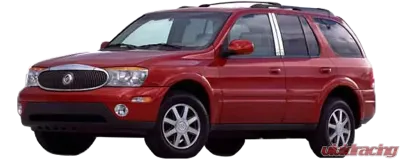 Quality Automotive Accessories 1-Piece Stainless Steel Gas Door Cover Trim Buick Rainier 4-Door SUV 2004-2007 - GC44520