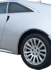 Quality Automotive Accessories 2-Piece Stainless Steel Pillar Post Trim Cadillac CTS Coupe 2-Door Coupe 2011-2014                                     - PP50254 - Image 3