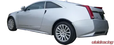 Quality Automotive Accessories 2-Piece Stainless Steel Pillar Post Trim Cadillac CTS Coupe 2-Door Coupe 2011-2014 - PP50254