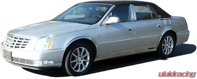 Quality Automotive Accessories 1-Piece Stainless Steel License Plate Bezel Cadillac DTS 4-Door Sedan 2006-2011 - LP46245