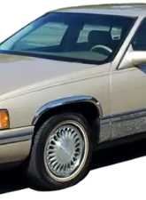 Quality Automotive Accessories 1-Piece Stainless Steel Gas Door Cover Trim Cadillac DeVille 4-Door Sedan 1997-1999                                     - GC37245 - Image 2