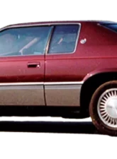 Quality Automotive Accessories 1-Piece Stainless Steel Gas Door Cover Trim Cadillac Eldorado 2-Door Coupe 1989-1991                                     - GC30230 - Image 2