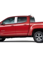 Quality Automotive Accessories 4-Piece Stainless Steel Wheel Well Accent Trim Chevrolet Colorado 4-Door 2015-2022                                     - WQ55150 - Image 4