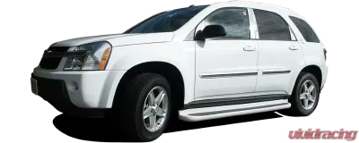 Quality Automotive Accessories 6-Piece Molded Stainless Steel Wheel Well Fender Trim Molding Chevrolet Equinox 4-Door SUV 2005-2009 - WZ44160