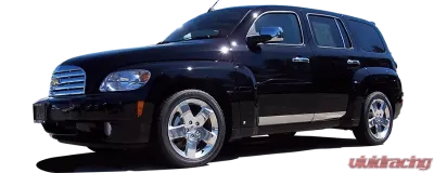 Quality Automotive Accessories 6-Piece Stainless Steel "HHR LIMITED" Logo Decal with bowtie Emblem Chevrolet HHR 4-Door Wagon 2006-2011 - SGR46140