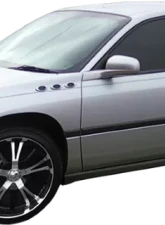 Quality Automotive Accessories 1-Piece Stainless Steel License Plate Bezel Chevrolet Impala 4-Door Sedan 2000-2005                                     - LP40135 - Image 2