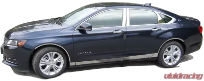 Quality Automotive Accessories 2-Piece Chrome Plated ABS plastic Mirror Cover Set Chevrolet Impala 4-Door Sedan Does not fit the Limited 2014-2020 - MC54136
