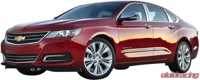 Quality Automotive Accessories 2-Piece Chrome Plated ABS plastic Mirror Cover Set Chevrolet Impala 4-Door Sedan Does not fit the Limited 2014-2020 - MC54136