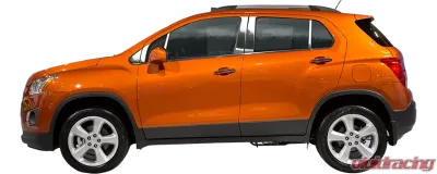 Quality Automotive Accessories 12-Piece Stainless Steel Pillar Post Trim Chevrolet Trax 4-Door SUV 2015-2022 - PP55157