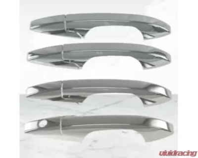 Quality Automotive Accessories 8-Piece Chrome Plated ABS plastic Door Handle Cover Kit Honda CR-V 4-Door SUV 2007-2011 - DH27235
