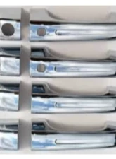 Quality Automotive Accessories 8-Piece Chrome Plated ABS plastic Door Handle Cover Kit Ram Trucks Ram 4-Door 1500 2019-2022                                     - DH59936 - Image 2