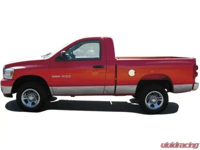 Quality Automotive Accessories 4-Piece Molded Stainless Steel Wheel Well Fender Trim Molding Dodge Ram 2-Door 4-Door 1500 2500 2002-2008 - WZ42936