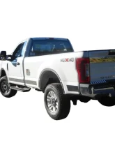 Quality Automotive Accessories 10-Piece Stainless Steel Wheel Well Accent Trim Ford F-250 & F-350 Super Duty 2-Door Regular Cab 8' Bed 2017-2022                                     - WQ57320 - Image 4