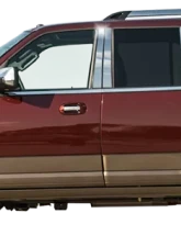 Quality Automotive Accessories 1-Piece Stainless Steel Front Grille Accent Trim Ford Expedition 4-Door SUV 2015-2017                                     - SG55383 - Image 3
