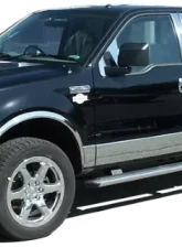 Quality Automotive Accessories 4-Piece Chrome Plated ABS plastic Mirror Cover Set Ford F-150 2-Door 4-Door 2009-2014                                     - MC49310 - Image 2