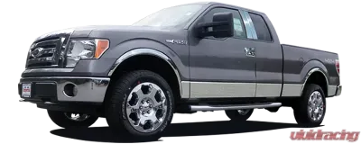 Quality Automotive Accessories 4-Piece Chrome Plated ABS plastic Mirror Cover Set Ford F-150 2-Door 4-Door 2009-2014 - MC49310