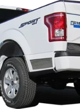 Quality Automotive Accessories 12-Piece Stainless Steel Wheel Well Accent Trim Ford F-150 2-Door 4-Door 2015-2017                                     - WQ55308 - Image 4