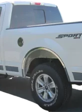 Quality Automotive Accessories 12-Piece Stainless Steel Wheel Well Accent Trim Ford F-150 2-Door 4-Door 2015-2017                                     - WQ55308 - Image 5