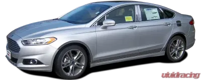 Quality Automotive Accessories 2-Piece Chrome Plated ABS plastic Mirror Cover Set Ford Fusion 4-Door Sedan 2013-2020 - MC53390