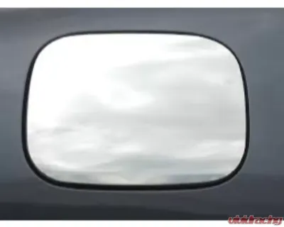 Quality Automotive Accessories 1-Piece Stainless Steel Gas Door Cover Trim Honda Pilot 4-Door SUV 2016-2022 - GC16260