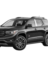Quality Automotive Accessories 2-Piece Chrome Plated ABS plastic Mirror Cover Set GMC Acadia 4-Door SUV 2017-2022                                     - MC57425 - Image 2