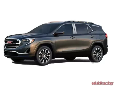 Quality Automotive Accessories 2-Piece Stainless Steel Rear Window Trim GMC Terrain 4-Door SUV 2018-2022 - RW58275