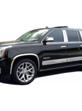 Quality Automotive Accessories 2-Piece Chrome Plated ABS plastic Upper Hatch Cover GMC Yukon 4-Door SUV 2015-2020                                     - LBP55295 - Image 2
