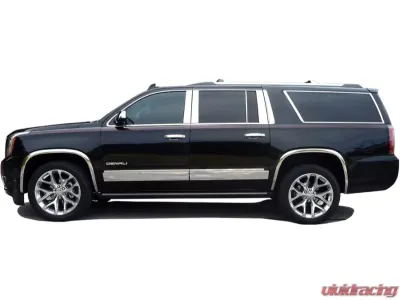 Quality Automotive Accessories 2-Piece Stainless Steel Front Bumper Trim GMC Yukon 4-Door SUV 2015-2020 - FB55297