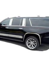 Quality Automotive Accessories 2-Piece Stainless Steel Front Bumper Trim GMC Yukon 4-Door SUV 2015-2020                                     - FB55297 - Image 5