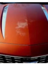 Quality Automotive Accessories 2-Piece Stainless Steel Hood Accent Trim Cadillac XT4 4-Door SUV 2019-2022                                     - HT59210 - Image 2